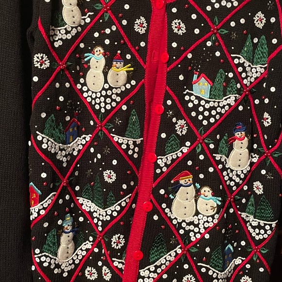 Christmas sweater/cardigan - Picture 2 of 6